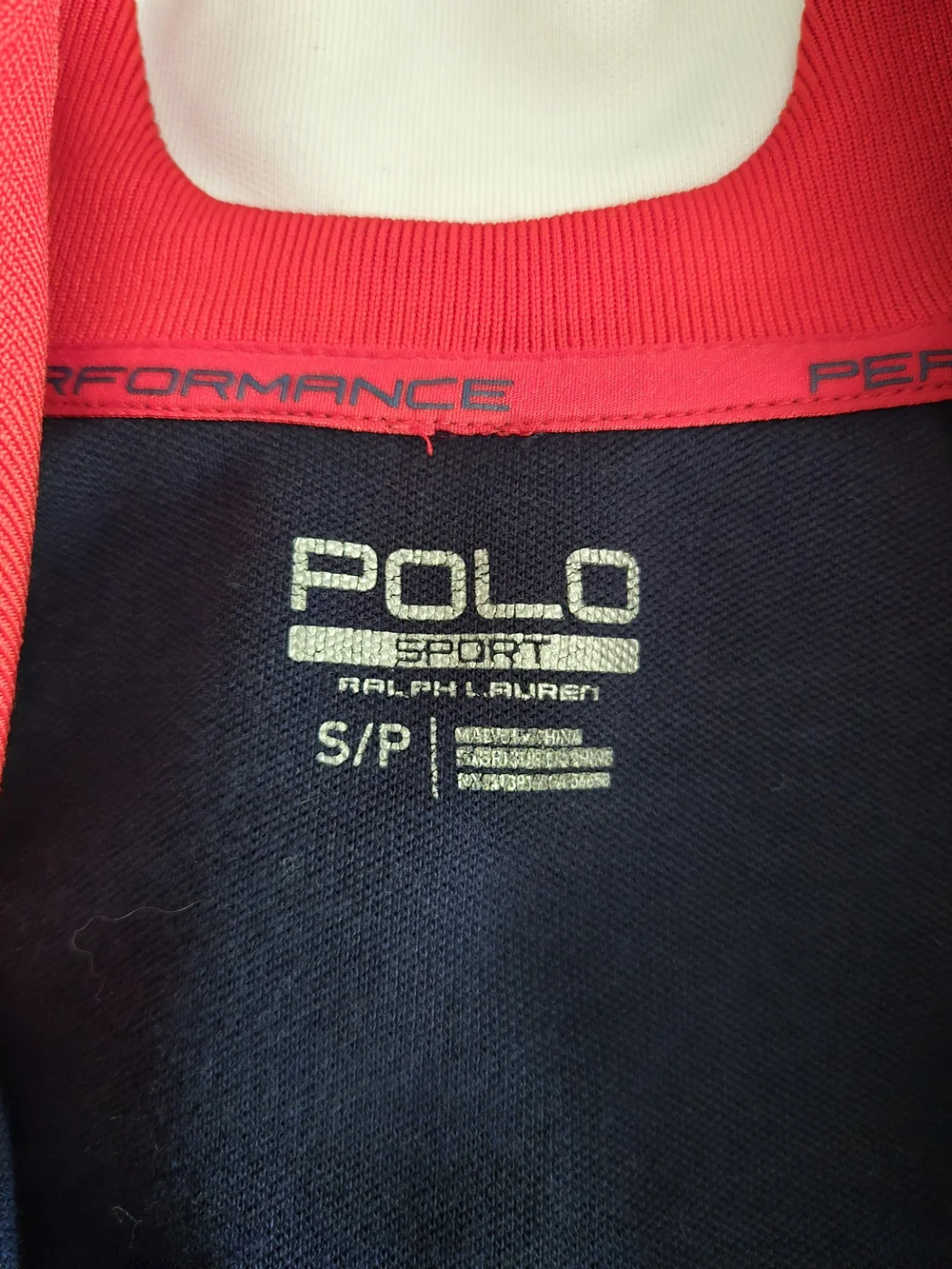Polo Sport Ralph Lauren Performance USA-2 Zip-Up Navy Track Jacket S